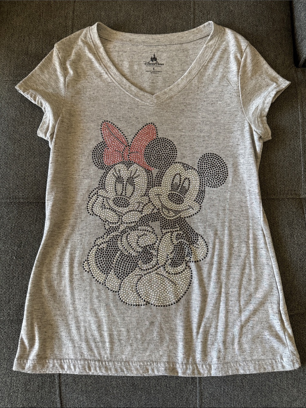 Disney Mickey and Minnie Sparkle Tee